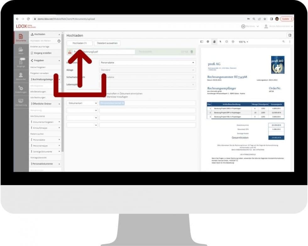 Dokumente Revisionssicher Digital Archivieren - LDOX.ECM